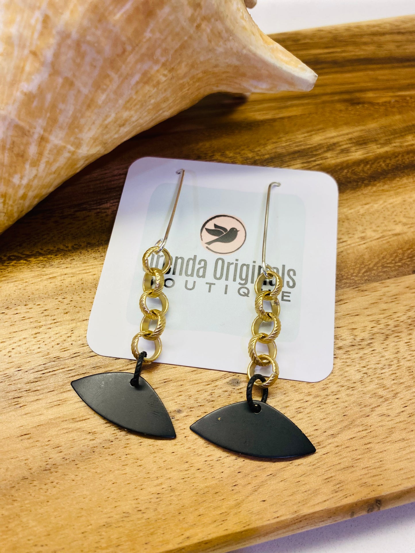 “Ella” Rustic Metal Earrings (many styles)