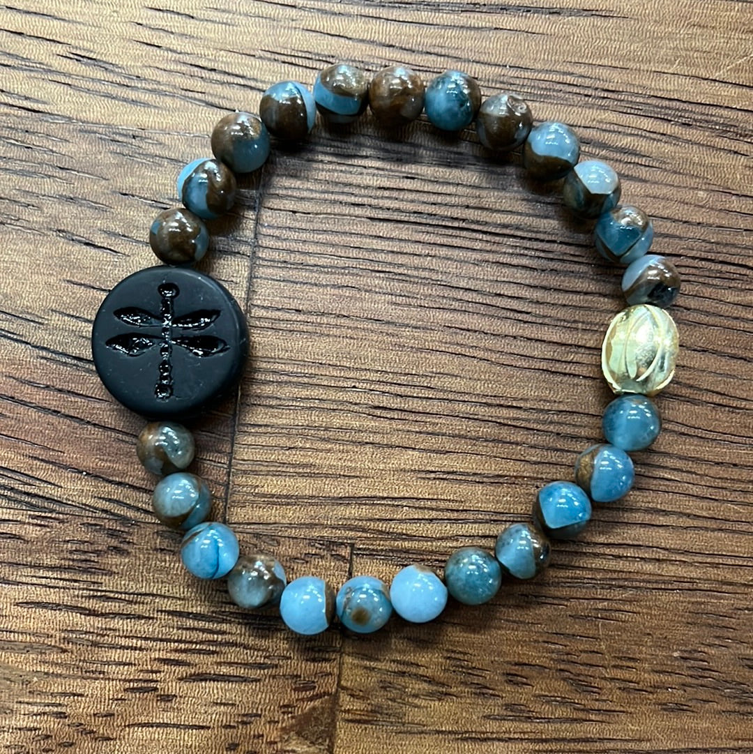 “Blue Buzz” mini bracelet