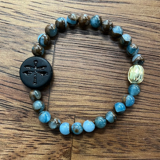 “Blue Buzz” mini bracelet