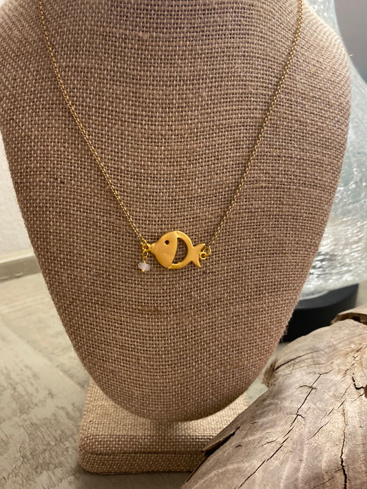 “Gone Fishin’” Necklace