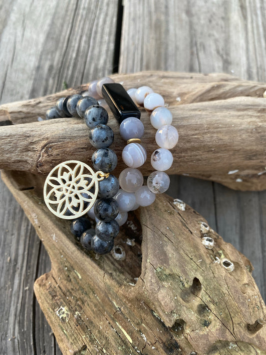 “Lucia” Bracelet Stack