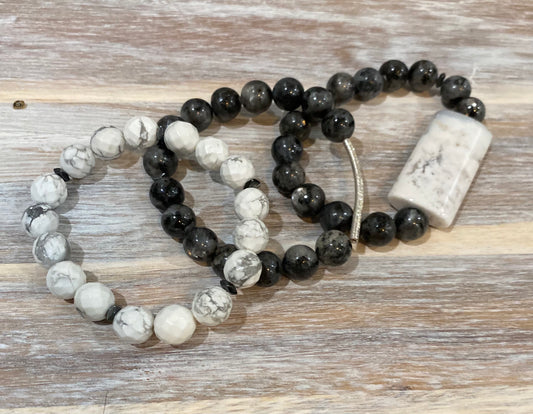 “Bound” Bracelet Stack