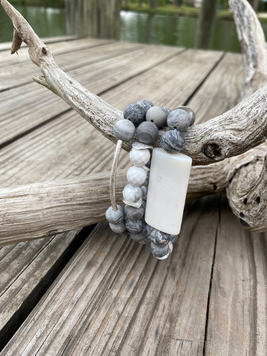“At The Peak” Bracelet Stack