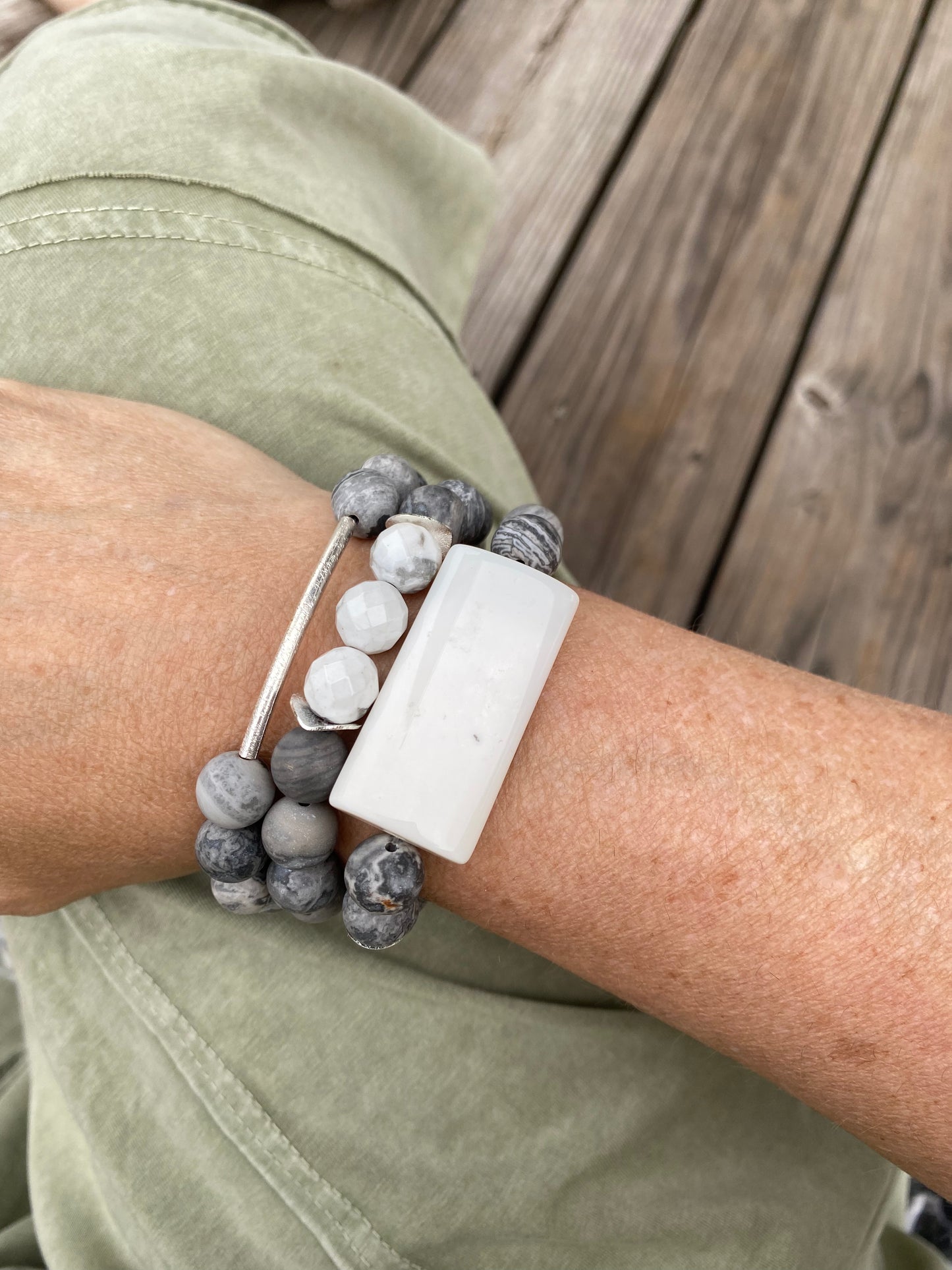 “At The Peak” Bracelet Stack