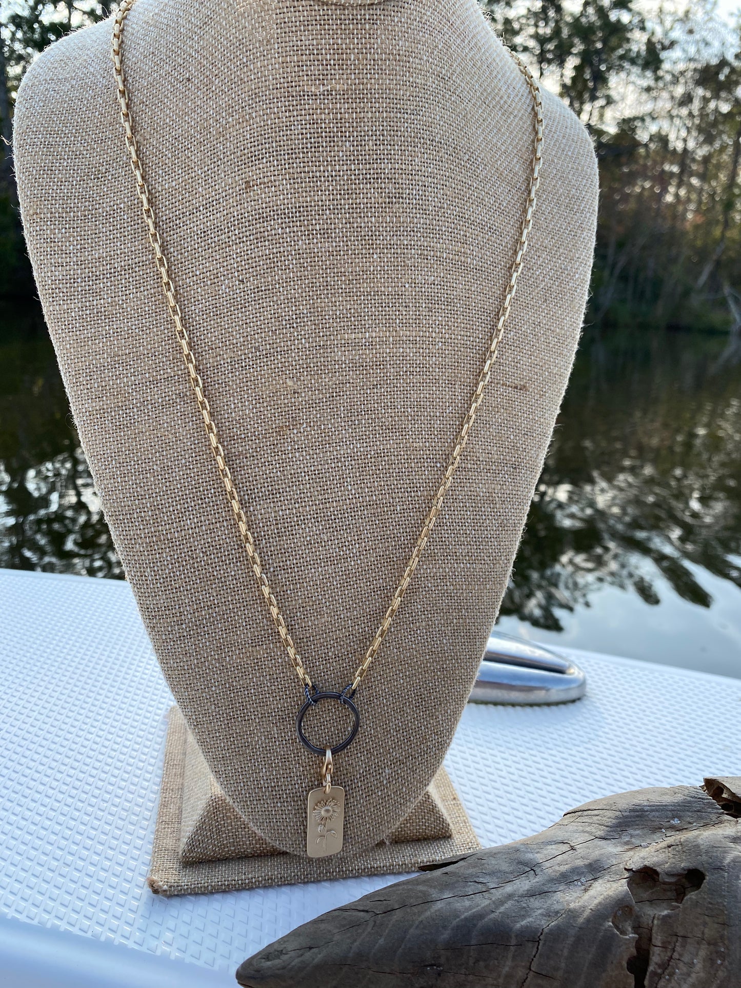 “Picked for You” long necklace