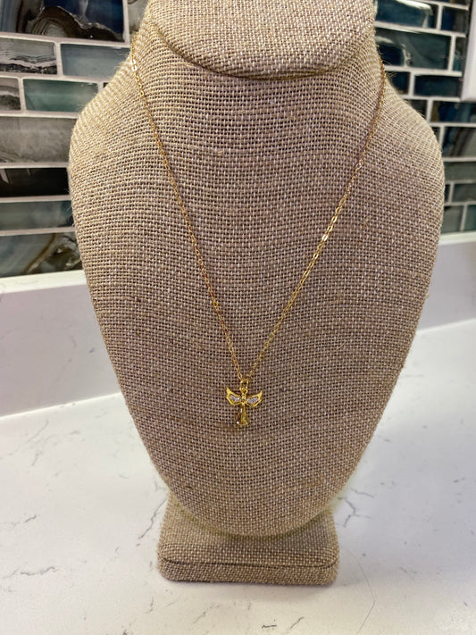 “Fly High” Angel Necklace