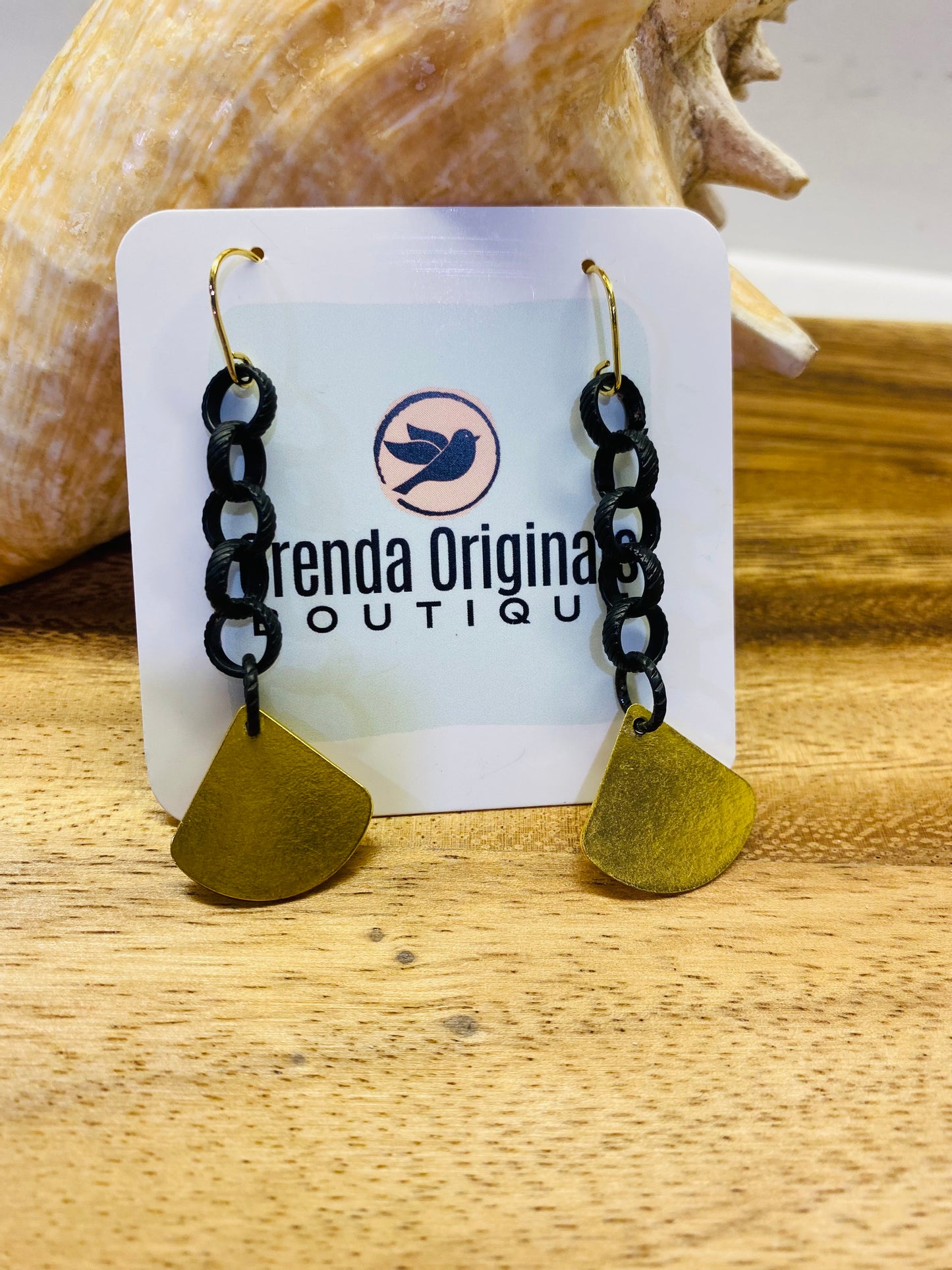 “Ella” Rustic Metal Earrings (many styles)